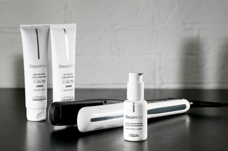 Les soins sans rinçage SteamPod : protéger et coiffer tous les types de cheveux