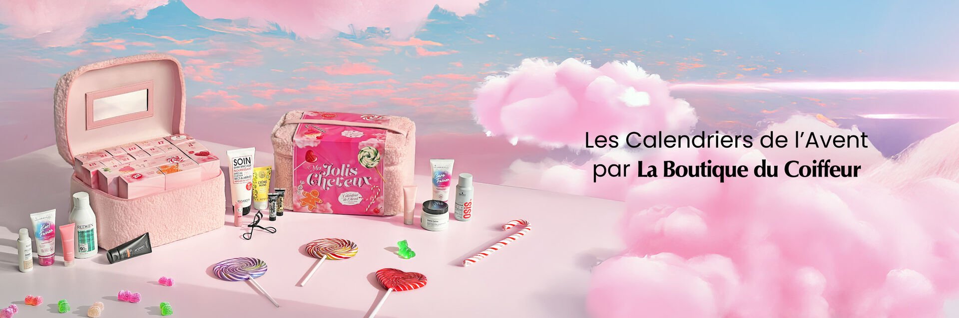 Découvrez les Calendriers de l'Avent par La Boutique du Coiffeur.