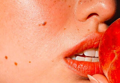 Maquillage pêche