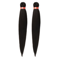 Cheveux &agrave; tresser pr&eacute;-etir&eacute;s 2 x 46" 2