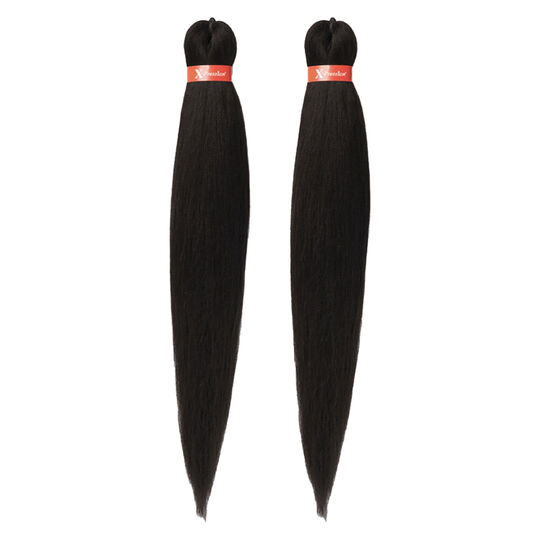 Cheveux &agrave; tresser pr&eacute;-etir&eacute;s 2 x 46" 2