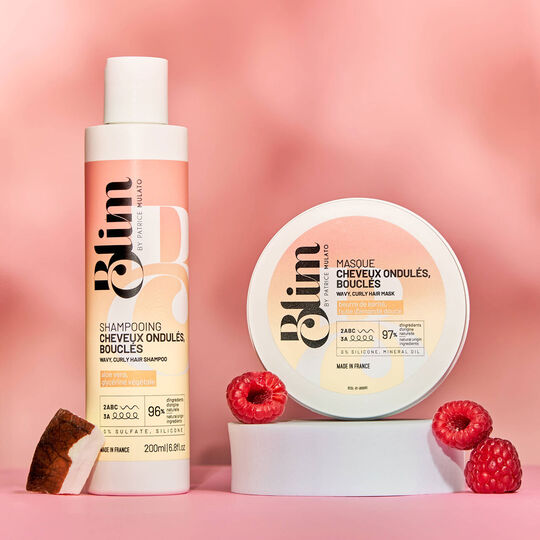 Masque cheveux ondulés, bouclés Blim 200 ml