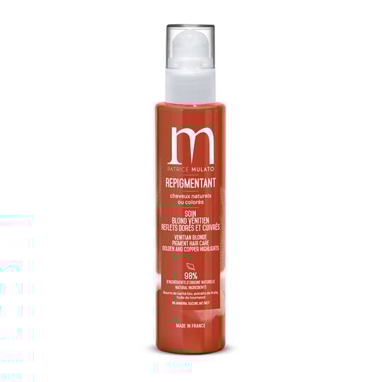 Soin repigmentant cheveux naturels ou colorés blond vénitien