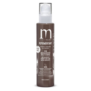 Soin repigmentant cheveux naturels ou colorés mocha mousse,  Soin repigmentant cheveux naturels ou colorés mocha mousse