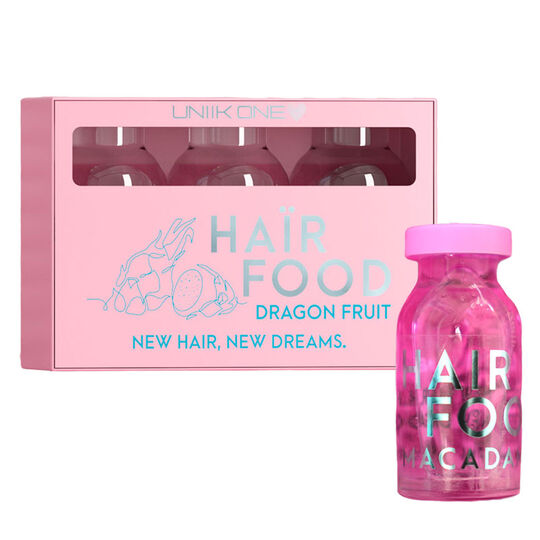 Hair food coffret 3 ampoules magiques