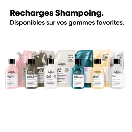 Shampooing r&eacute;parateur Absolut Repair Molecular recharge 500ml