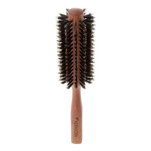 Brosse brushing bois et poils de sanglier 45mm,  Brosse brushing bois et poils de sanglier 45mm
