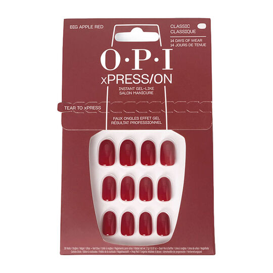 Faux ongles xpress/on big apple red