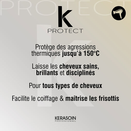 Thermo-protecteur &agrave; la k&eacute;ratine pour s&egrave;che-cheveux K Protect