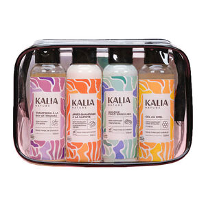 Trousse de voyage cheveux texturés,  Trousse de voyage cheveux texturés