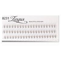 60 faux cils individuels en soie,  60 faux cils individuels en soie