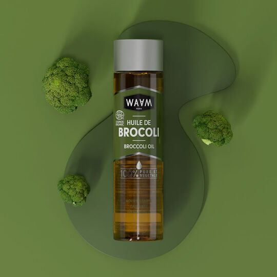 Huile de brocoli bio