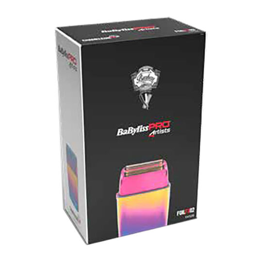 Rasoir professionnel rechargeable en métal FOILFX02 chameleon