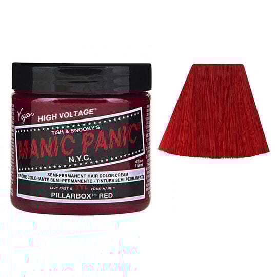 Coloration semi-permanente Manic Panic pillarbox red