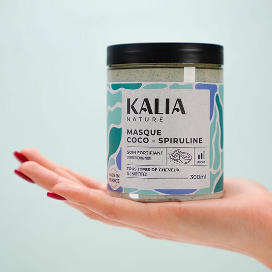 Masque avant-shampooing coco-spiruline