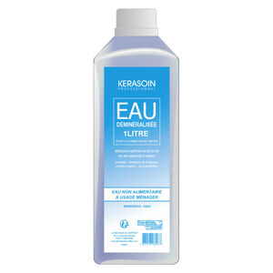 Eau d&eacute;min&eacute;ralis&eacute;e