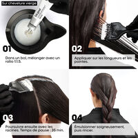 Coloration cr&egrave;me de beaut&eacute; Majirel 5.15 ch&acirc;tain clair cendr&eacute; acajou
