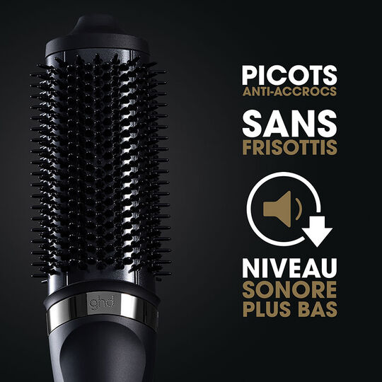 Brosse soufflante 2-en-1 Duet Blowdry noir