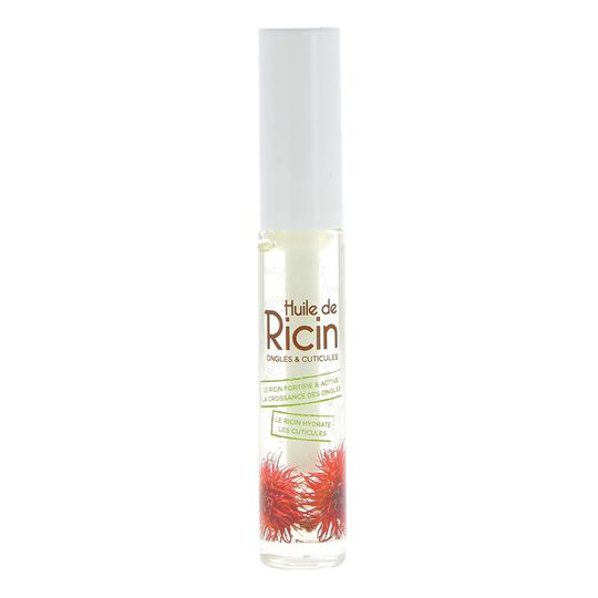 Huile de ricin ongles et cuticules flacon 8ml