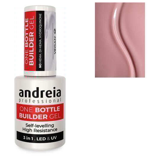 Gel de construction 3 en 1 One bottle builder gel nude pink
