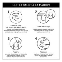 Faux ongles xpress/on bubble bunny