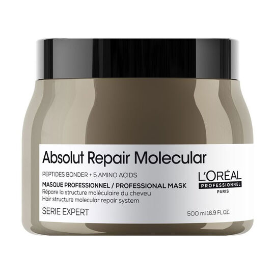 Masque professionnel concentré Absolut Repair Molecular 500ml,  Masque professionnel concentré Absolut Repair Molecular 500ml