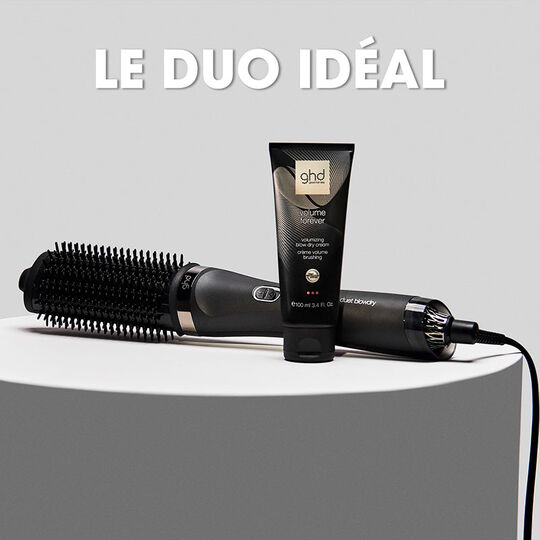 Brosse soufflante 2-en-1 Duet Blowdry noir