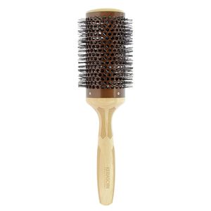 Brosse à brushing céramique et bois 52 mm,  Brosse à brushing céramique et bois 52 mm