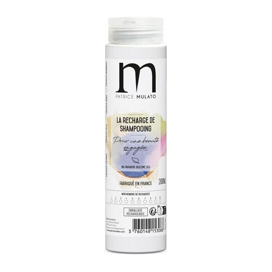 Flacon pour shampooing poudre à reconstituer