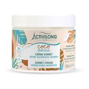 Cr&egrave;me sorbet cheveux secs et textur&eacute;s Coco d'amour