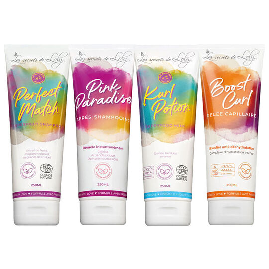 Rituel pour cheveux ondulés