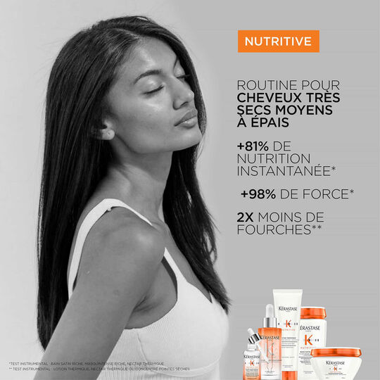 Rituel cheveux &eacute;pais Nutritive