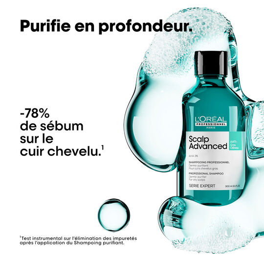 Shampooing dermo-purifiant anti-gras Scalp Advanced 300ml