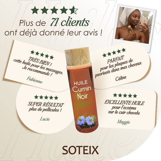 Huile de cumin noir