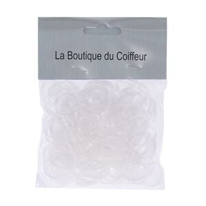 Mini &eacute;lastiques caoutchouc lot de 240 transparent