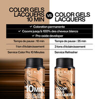 Coloration permanente Color Gels Lacquers cendr&eacute; bleu 7.1 - 7AB