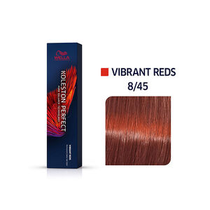 Coloration permanente Koleston Perfect Me+ 8/45 blond clair cuivr&eacute; acajou