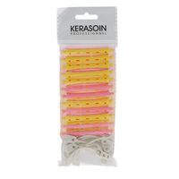 Lot de 12 bigoudis permanente courts 8mm