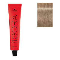 Coloration permanente Igora Royal 9-19 blond tr&egrave;s clair cendr&eacute; violet