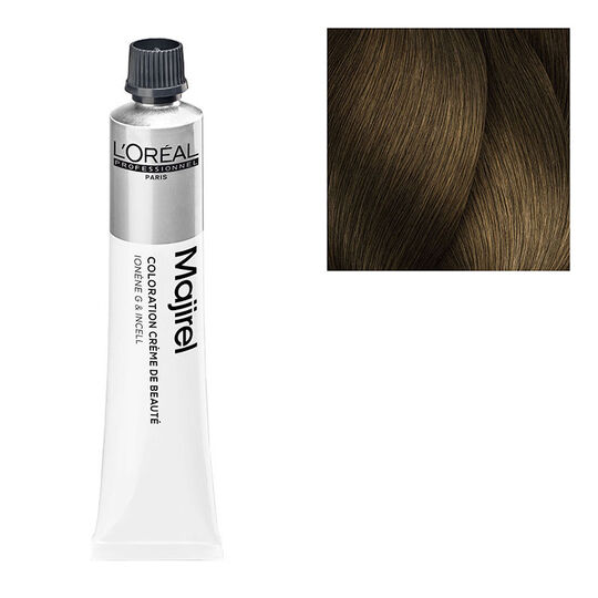 Coloration permanente Majirel 6.3 blond fonc&eacute; dor&eacute;