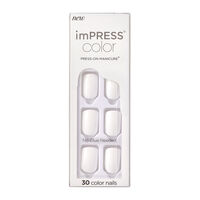 Faux ongles impress color frosting,  Faux ongles impress color frosting