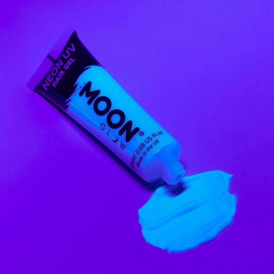 Gel coloré néon Moon Glow bleu,  Gel coloré néon Moon Glow bleu