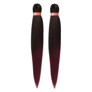 Cheveux &agrave; tresser pr&eacute;-etir&eacute;s 2 x 46" T1B / BG