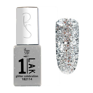 1-LAK vernis semi-permanent 3 en 1 glitter celebration