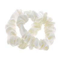 Chouchous satinés fins x 2 blanc