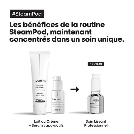 Duo SteamPod 4 &eacute;dition limit&eacute;e Meteora et soin lissant