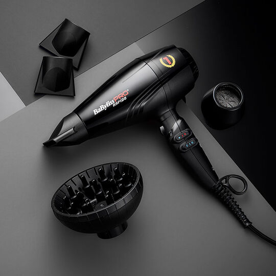Sèche-cheveux Rapido Ferrari noir,  Sèche-cheveux Rapido Ferrari noir
