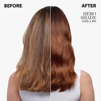 Coloration semi-permanente Color Touch 55/05 châtain clair naturel acajou