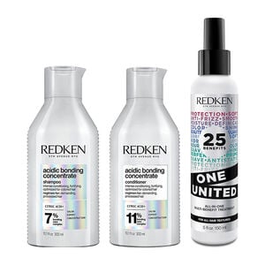Trio réparateur Miracle Acidic Bonding Concentrate One United,  Trio réparateur Miracle Acidic Bonding Concentrate One United