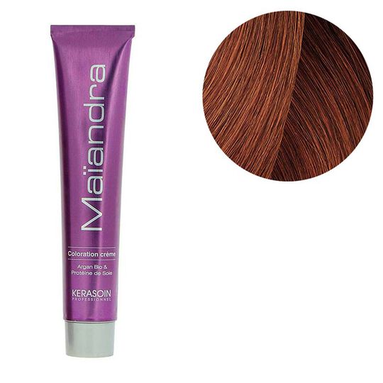 Coloration permanente Maïandra 7.4 blond cuivré